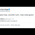 Ana Maria Braga usou o Twitter para esclarecer o motivo de sua ausência. (Foto: Globo)