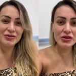 “Fica o alerta para quem um dia quer amamentar! Não faça redução de mama”, declarou Andressa Urach. (Foto: Instagram)