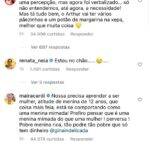 "Precisa aprender a ser mulher. Atitude de menina de 12 anos, que coisa mais feia. Está se comportando como uma menina mimada! Prefiro pensar que é uma menina mimada do que uma mulher perversa. Pobre menina rica, tão pobre que só tem dinheiro.", escreveu Maíra Cardi em um comentário do Instagram. (Foto: Instagram)