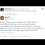 “O Paulo André tem um filho de cinco meses e tá no bbb? Ser pai é bom demais”, alfinetou uma fã do BBB no Twitter. (Foto: Instagram)