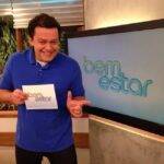 O jornalista trabalhou por quase 30 anos na TV Globo e apresentava o programa “Bem Estar”. (Foto: Globo)