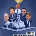 Na imagem aparecem Arthur Aguiar, Biel, Dado Dolabella, Dr Marcos Harter, Biel, Lucas Viana e Rafael Ilha. (Foto: Instagram)