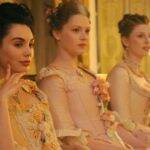 “Harlots” é uma série que se passa em Londres no século 18. Na trama, Margaret Wells é uma mulher que precisa conciliar os papeis de dona de b o r d e l e mãe solteira. No entanto, uma casa rival começa a atacar diretamente seu negócio. Quem está no comando dos ataques é Lydia Quigley, uma mulher imperiosa e sem escrúpulos. (Foto: divulgação)