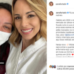 A apresentadora usou as redes sociais para comemorar os 4 anos de remissão do câncer. (Foto: Instagram)