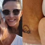 Antonio Fagundes fez sua primeira tatuagem aos 73 anos, ao lado da esposa. O casal resolveu tatuar o desenho que simboliza a arte: 'Hamlet com amor'. (Foto: Instagram)