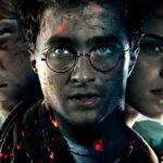 Harry Potter é uma série de filmes baseada nos romances homônimos de J. K. Rowling. A série é distribuída pela Warner Bros. e consiste em oito filmes de fantasia. (Foto: Divulgação)