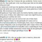 “Viih, não vai acabar com o menino, deixa ele se recuperar, hein”, escreveu Rodolffo, usando alguns emojis sugestivos. (Foto: Instagram)