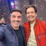 Não se sabe como o romance começou, mas Edu Guedes é um grande amigo de Faustão (Foto: Instagram)