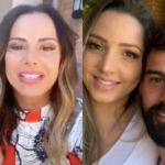 A atriz Viviane Araújo, 45, processou Caroline Furlan, esposa do seu ex-marido Radamés Martins por dano moral, injúria e difamação, em 2020. (Fotos: Instagram/Montagem)