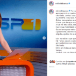 Michelle Barros fez um texto emocionante sobre sua saída da TV Globo. (Foto: Instagram)