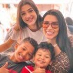 Anna Beatryz Miranda, Jenny Miranda e os irmãos. (Foto: Instagram)