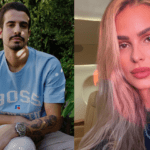 Yasmin Brunet e Enzo Celulari são flagrados aos beijos em balada. (Fotos: Instagram/Montagem)