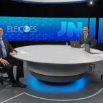 Ele cedeu uma entrevista aos jornalistas William Bonner e Renata Vasconcelos. (Foto: Globo)