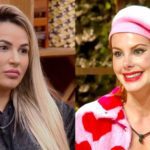 "Atenção: Deborah, seu remédio está no closet", irnonizou a influenciadora digital durante uma treta com a colega, imitando a voz do diretor do reality. (Foto: Record)