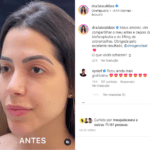 A ex-BBB compartilhou algumas montagens que mostram a diferença nos seus traços. (Foto: Instagram)