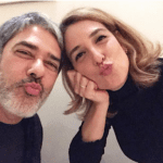 “Como amo nós dois”, completou a esposa do âncora do ‘Jornal Nacional’. (Foto: Instagram)