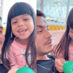 Após separação, Arthur Aguiar posta vídeo com a filha e agradece mensagens de apoio. (Foto: Instagram)