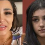 Bia Miranda revelou a reação de sua mãe após contar que foi abusada. Tudo aconteceu enquanto ela conversava com Pétala Barreiros sobre o comentário de Iran Malfitano, após o ator ter declarado que Bia levaria um tapa na boca caso fosse sua filha. "Eu nem sentia mais quando a minha mãe me dava [tapa]. Eu olhava para a cara dela e ela me dava outro. Só que, num dia, o meu pai viu ela fazendo isso lá em casa. Ele começou a gritar: 'Tá maluca? Isso é falta de respeito! Pode bater onde você quiser, mas não bate no rosto da menina'", contou. (Foto: Instagram)