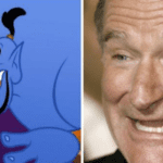 Os diretores Ron Clements e John Musker queriam tanto que Robin Williams interpretasse o Gênio que literalmente criaram o papel com ele em mente. (Fotos: Divulgação/Pinterest/Montagem)