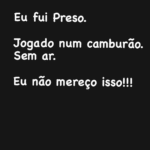 Na sequência, o modelo continuou com a narrativa de que foi preso: “Eu fui preso. Jogado em um camburão. Sem ar. Eu não mereço isso!”, completou. (Foto: Instagram)