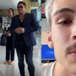 O cantor Leonardo entrou em conflito com o filho mais novo, João Guilherme, depois de comparecer ao evento de apoio a Jair Bolsonaro, no Palácio da Alvorada. (Fotos: Reprodução e Instagram/Montagem)