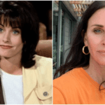 A atriz Courteney Cox interpretou 'Mônica Geller' na série “Friends” entre 1994 e 2004. Foram 10 anos de muito sucesso, e até hoje a atriz é lembrada pela personagem e tem fãs por toda parte. (Fotos: Divulgação e Instagram/Montagem)