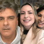 Em 2020, ele foi visto em um ato pró-Bolsonaro e, semanas antes do primeiro turno das eleições deste ano, a esposa de Guilherme pousou para uma foto abraçada com a então primeira-dama Michelle Bolsonaro. (Fotos: Instagram/Montagem)