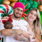 Virgínia Fonseca e Zé Felipe comemoraram os dois meses de vida da filha caçula na última quinta-feira (22/12) com uma festa de tema "Natal" (Foto: Instagram)