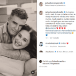 O ator publicou um vídeo emocionante com cliques do casal. (Foto: Instagram)
