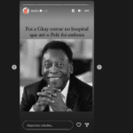 ‘Foi a Gkay entrar no hospital que até o Pelé foi embora", disparou o ex-contratado do SBT. (Foto: Instagram)