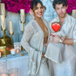 Nick Jonas e sua companheira, Pryanka, também tiveram uma linda menina por meio de barriga de aluguel (Foto: Instagram)