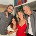 Leticia Spiller compartilhou uma série de cliques com os filhos, Stella e Pedro Novaes. (Foto: Instagram)