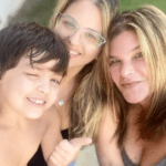 Cristiana Oliveira se tornou avó em 2013, aos 49 anos, quando nasceu Miguel, filho de sua filha mais velha, Rafaella. (Foto: Instagram)