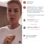 A apresentadora compartilhou um vídeo sobre o assunto na segunda-feira, 30. (Foto: Instagram)