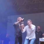 Nesta segunda-feira (6), o vídeo de Gusttavo Lima com um fã viralizou depois de ele subir ao palco e beber com o artista. (Foto: Instagram)