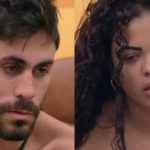 Antônio Cara de Sapato chamou a atenção do público do BBB23 ao chamar Paula para dormir na cama com ele (Foto: Montagem/Globo)