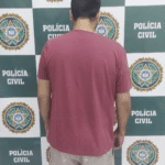 Jhoão foi preso durante o enterro da bebê (Foto: Polícia Civil)