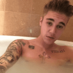 Justin Bieber também obtou pelo ganho de gelo para cuidar da saúde e do bem estar. (Foto: Instagram)