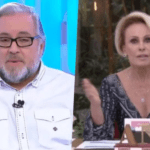 Certa vez, ao ser confrontado por Ana Maria no ar, Leão saiu do estúdio chorando. Hoje, em entrevistas, ele fala abertamente de sua mágoa. A apresentadora prefere ignorar a polêmica. (Fotos: Divulgação/Montagem)