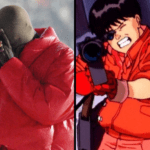 Kanye West já falou diversas vezes sobre como Akira o inspirou e, mais que isso, o artista já produziu um clipe inteiro - da música Stronger - inspirado no personagem Tetsuo. (Fotos: Divulgação/Montagem)