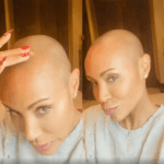 Jada Smith, esposa de Will Smith sofre de alopecia, uma doença multifatorial que causa a queda de cabelo. (Fotos: Instagram/Montagem)