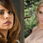 O motivo para o fim da amizade, foi Fábio Assunção. Depois de iniciar um romance com o ator, Maria se tornou uma pessoa “chata e intransigente” para Carolina. (Fotos: Divulgação/Montagem)