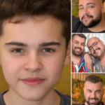 O filho de Tiago Abravanel e Fernando Poli se pareceria mais com o papai Fernando. (Fotos: Instagram/Montagem)