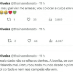 Tainá recorre as redes sociais para detonar Yasmin Brunet e mandar indiretas para a modelo. (Foto: Twitter)