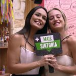 Vale lembrar que Bruna e Larissa formaram uma das duplas que entraram juntas no BBB23 e ficaram muito próximas (Foto: Montagem/Globoplay)