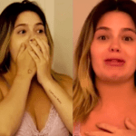 A influenciadora, que está no final da gestação, fez o vídeo para mostrar a realidade para quem a acompanha. (Foto: Montagem/Reprodução Instagram)