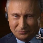 Uma funcionária do gabinete de Vladimir Putin também foi condenada a prisão (Foto: CBS Morning)