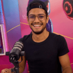 Gabriel Santana, do BBB 23, foi surpreendido com a participação de Thiago Pantaleão no programa. (Foto: Instagram)