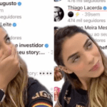 No final do ano passado, antes da atleta de vôlei entrar para o "Big Brtother Brasil 23" (Globo), a ex-sister expôs que ela e o galã conversaram. (Fotos: TikTok/Montagem)