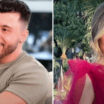 Murilo Huff e Nicole Melo assumiram o romance neste mês, durante uma viagem a Orlando para uma turnê dele. (Fotos: Divulgação e Instagram/Montagem)